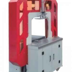 Κατακόρυφος-Πληκτρολογήστε κυκλική μηχανή σφράγισης χαρτοκιβωτίων